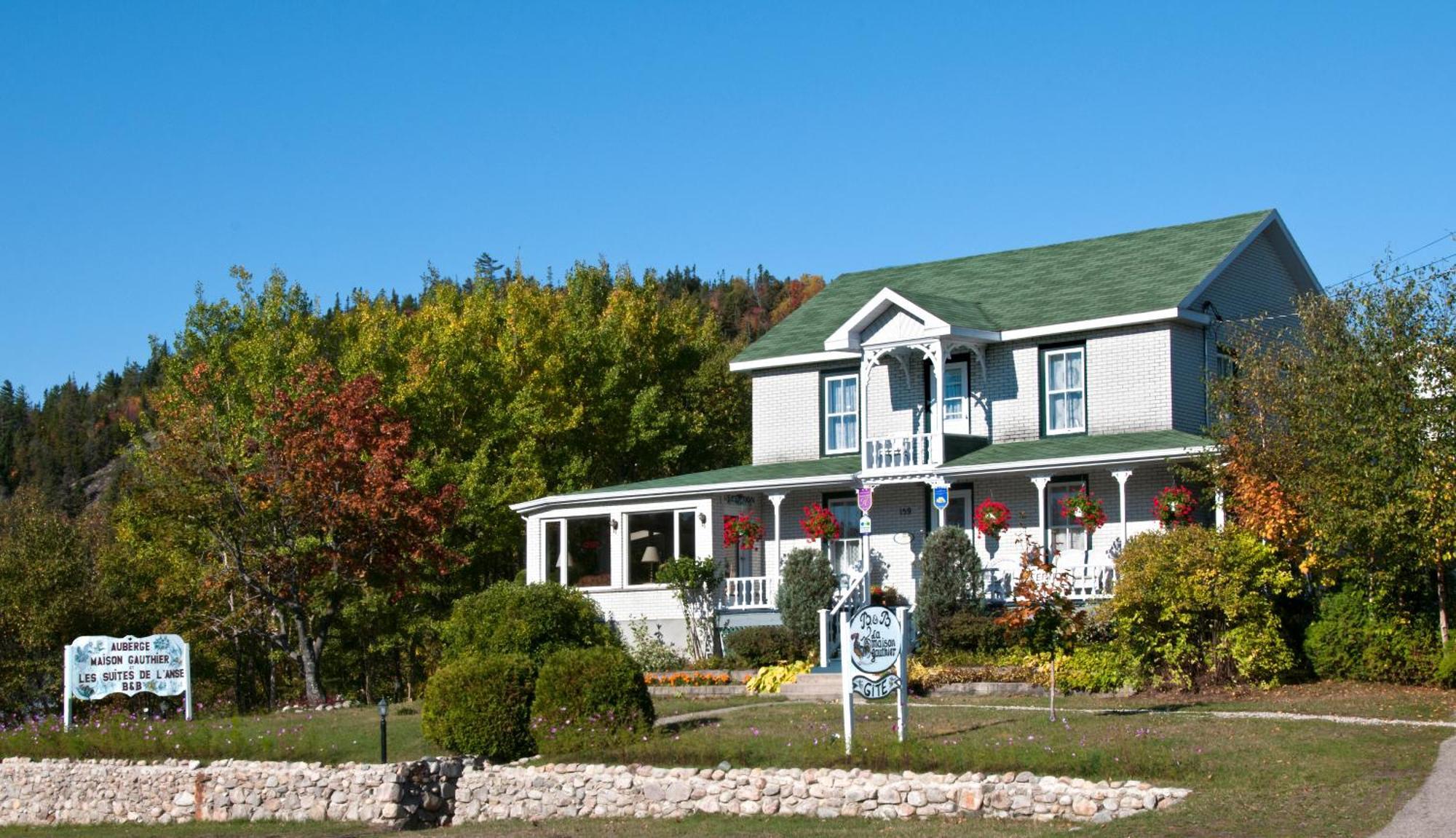 Auberge Maison Gauthier Tadoussac Exterior foto
